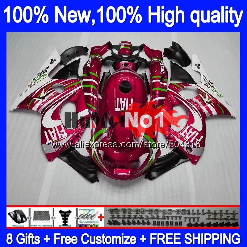 

YZF 600R For YAMAHA YZF600R Thundercat 2002 2003 2004 05 06 07 39MC.117 YZF-600R 96 02 03 04 2005 2006 2007 Fairings Metal red