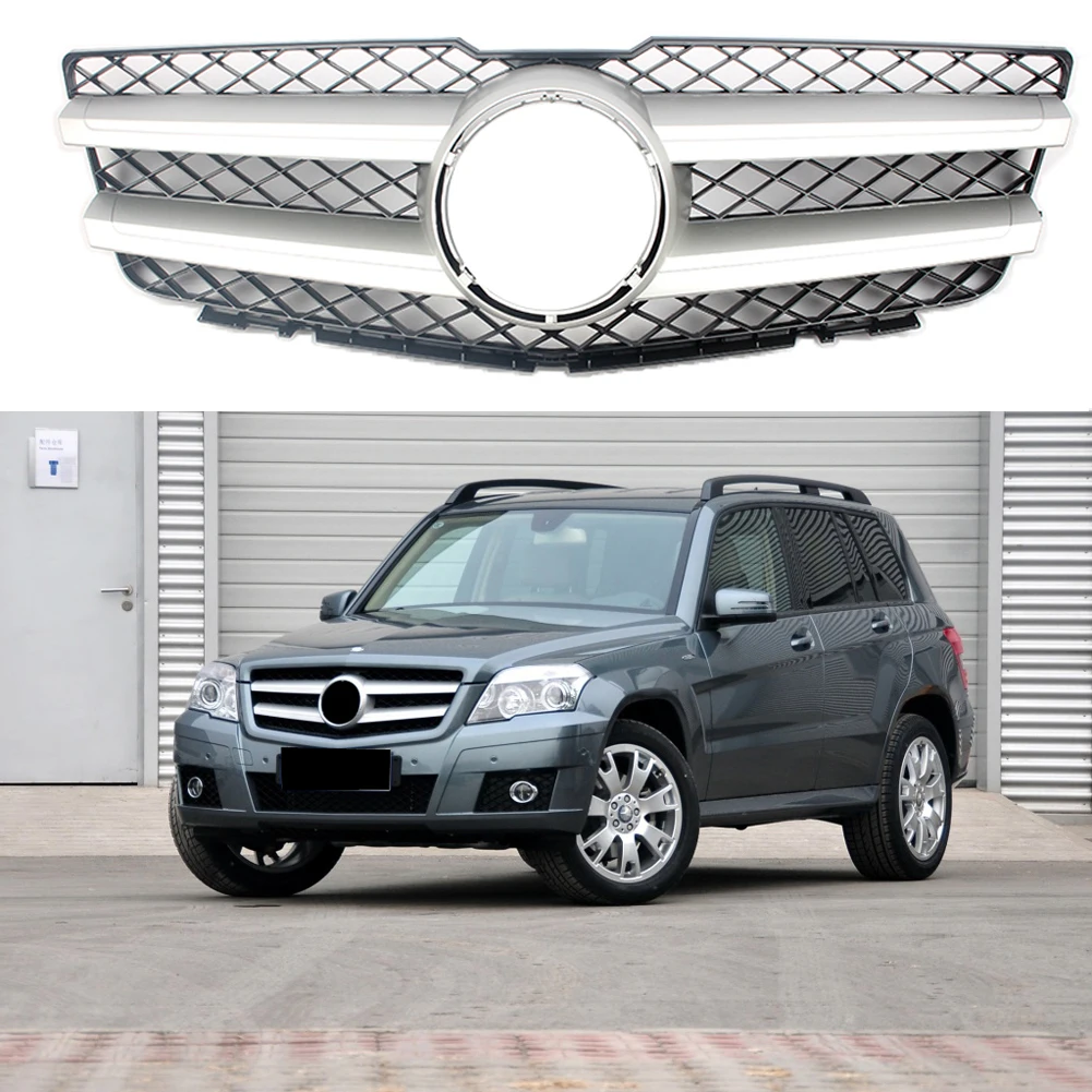 Передняя Решетка переднего бампера для Mercedes-Benz X204 GLK Class 2008 2009 2010 2011 2012 GTR |