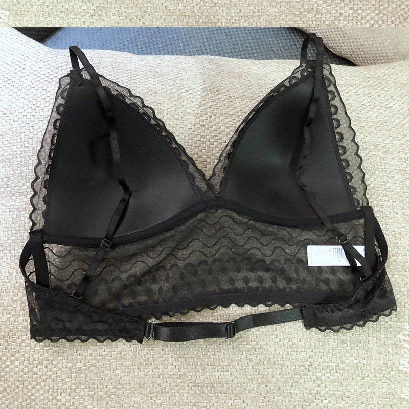 

Ultra Thin Bra Lingerie Thin Lace French Style Bralette Ensemble Lingerie Femme Fashion Women's Intimates Underwear & Sleepwears