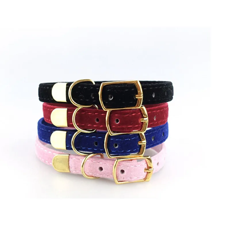 1 шт. Регулируемый ошейник для кошек маленьких собак щенков товары домашних