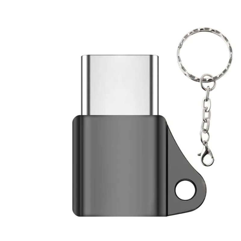 Новый Переходник USB C 3 1 Type папа микро мама соединитель брелок для телефона Huawei zte