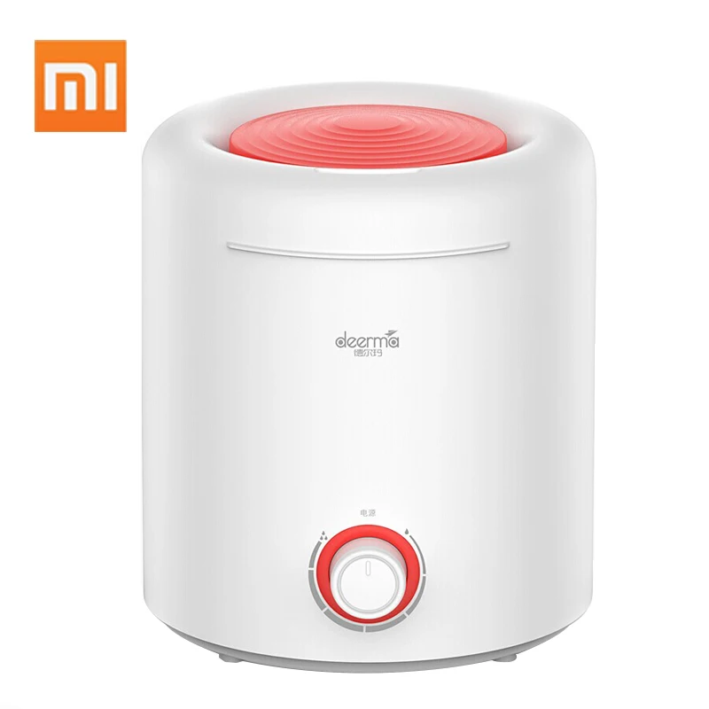 Xiaomi 2.5L увлажнитель воздуха вращающийся туман ручка серебряный Ион