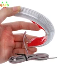 2 шт.pairSoft мигающий FPC Универсальный желтый 9 SMD Янтарный источник светильник сигнал поворота Индикатор для зеркала заднего вида