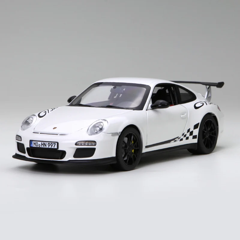 

Модель автомобиля Norev 1:18 2010 Boxster GT3 RS, белая