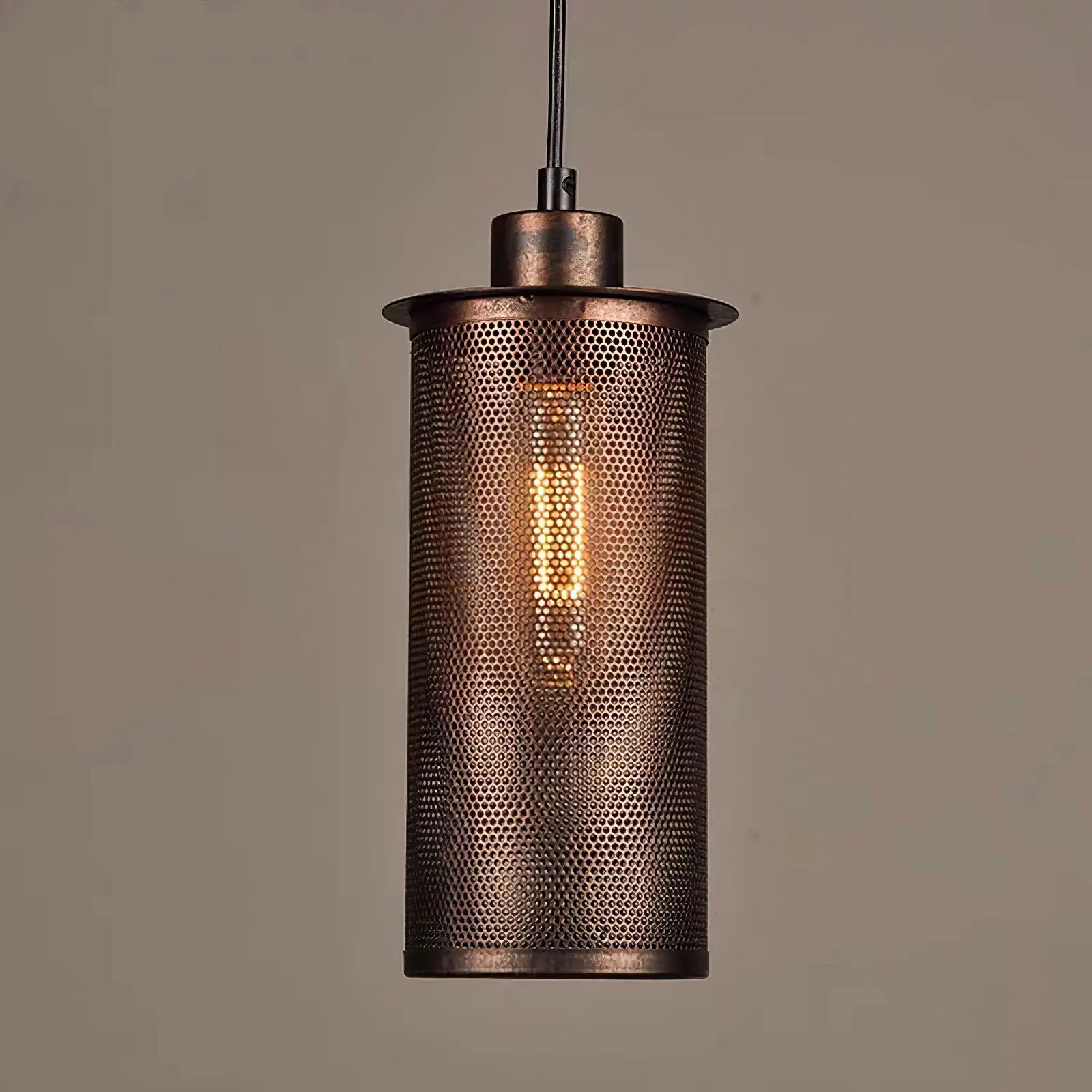 

Подвесной светильник в стиле ретро, элегантная железная лампа в стиле индастриал, ламсветильник для кафе, бара, художественной галереи