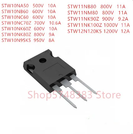 stw11nm80 stw11nb80