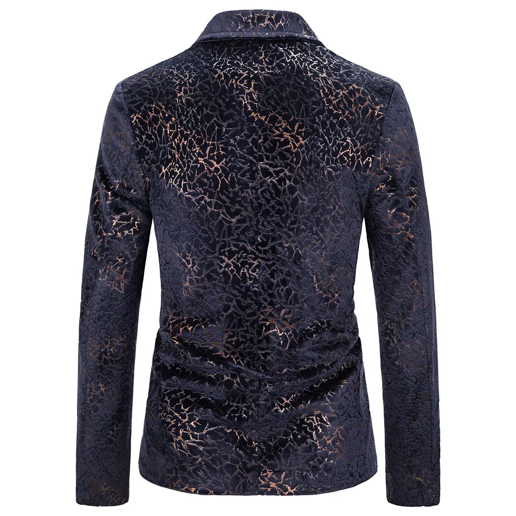 MJARTORIA 2019 модный мужской блейзер большого размера с цветочным принтом фирменный