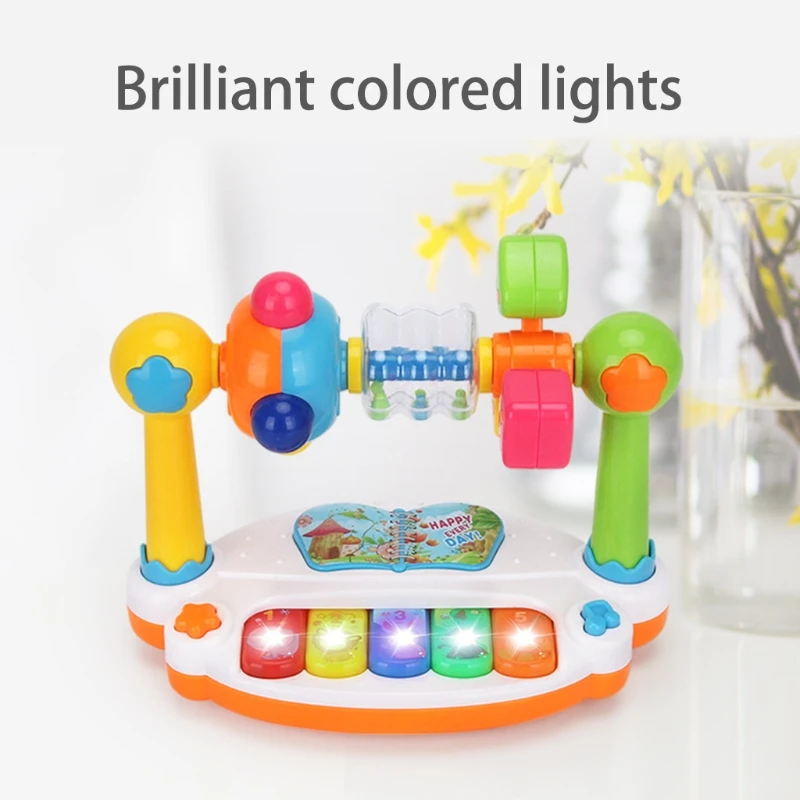 

Kids Play Toy Realistic Hand Clapping Piano Scene Portable Multifunctional Table Game Creative Baby Gift N7ME