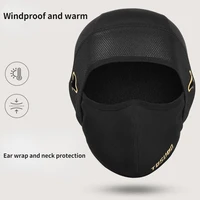 unisex winte cold proof headgear electric motorcycle face mask bib protection full face riding equipment windproof and warm