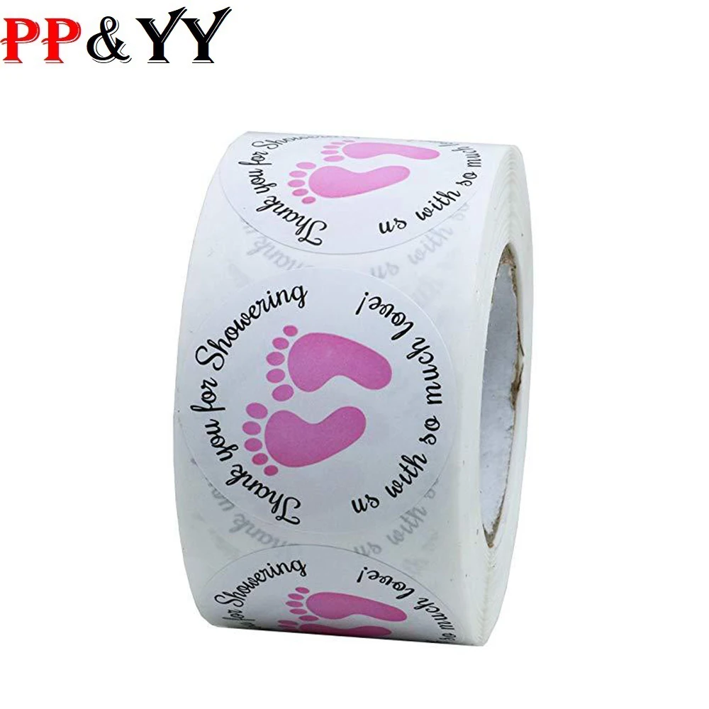 100-500 шт. бирки детская крещение наклейка спасибо печать этикетка ручной работы