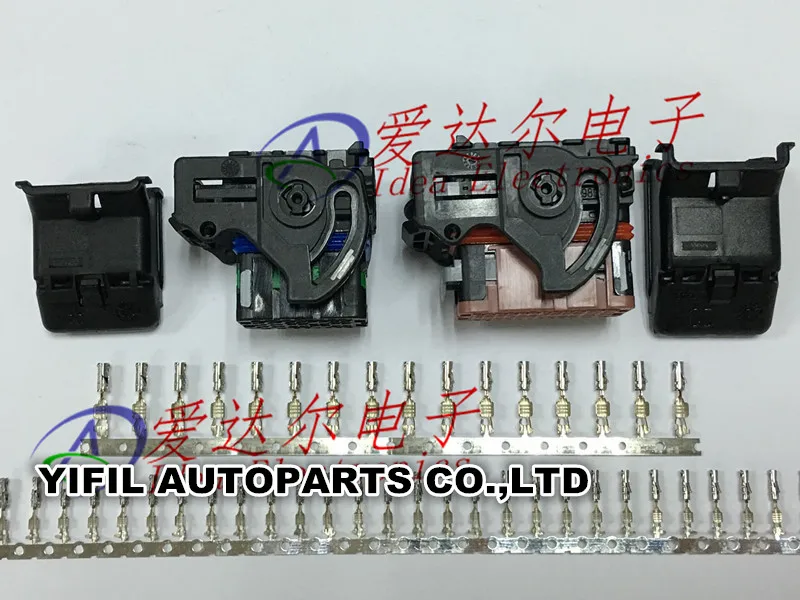 48 Pin/Way + 32 ECU Female Molex провод коричневый автомобильный разъем корпус с клеммами
