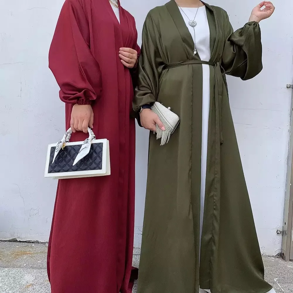 Мусульманское платье Abaya из Дубая, кафтан, кимоно, халат из Бангладеш, мусульманская одежда, кафтан, турецкий дек, Подарочная часть