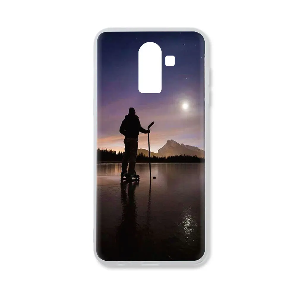 H2 Хоккей на льду T жесткий чехол для телефона для Galaxy A2 Core J2 J3 J4 J5 J6 плюс J7 Duo J8 Prime ЕС, США - Цвет: H2