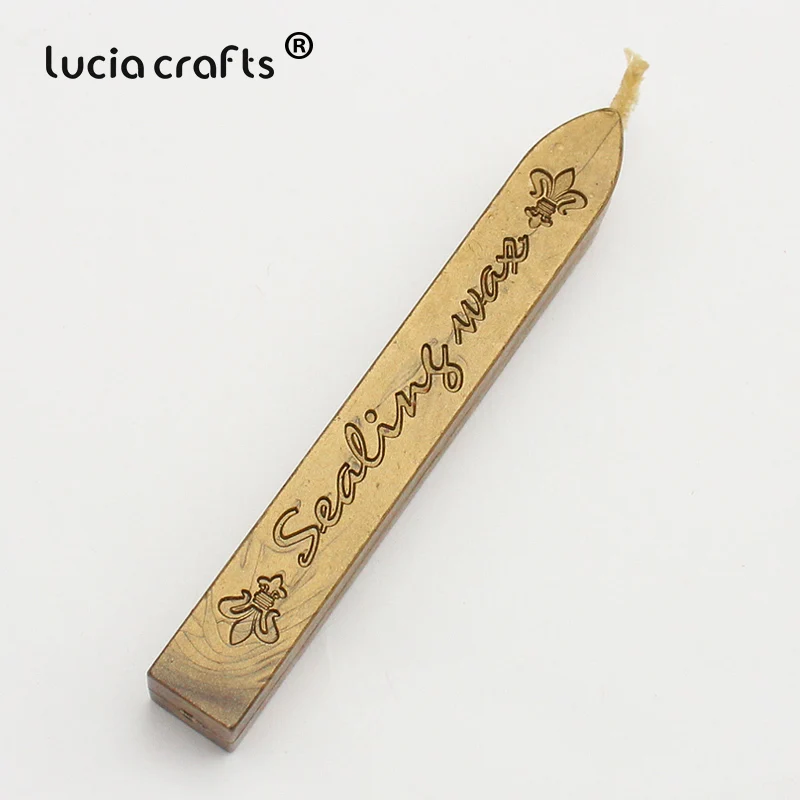 Распродажа! Lucia crafts 9*1,1*1,1 см красочные уплотнительные восковые палочки штамп воск для документов запечатывания 1 шт./лот I1108
