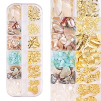 nail art accessories diy irregular diamond sequins flat acrylic colored diamonds manicure nail art decorations