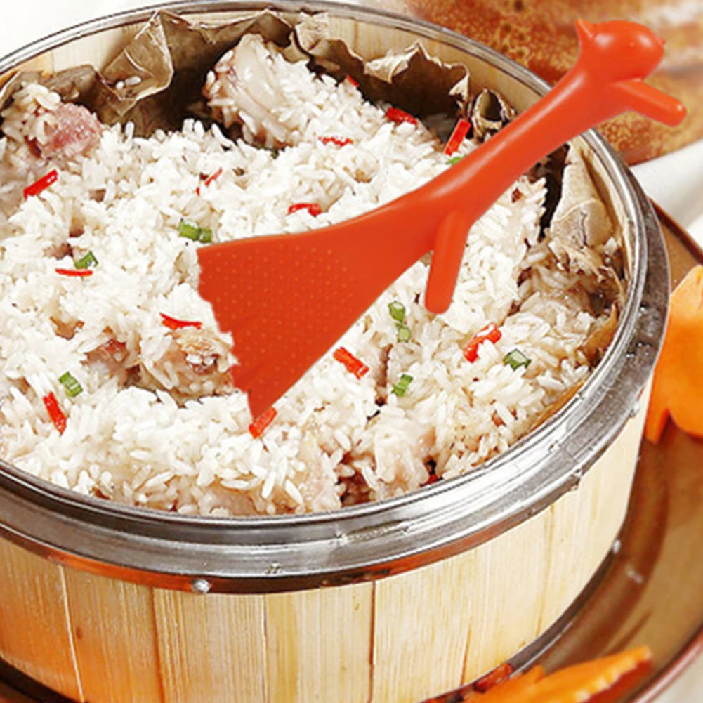 Милый мультфильм антипригарный в форме белки ложка для риса Черпак поварешка