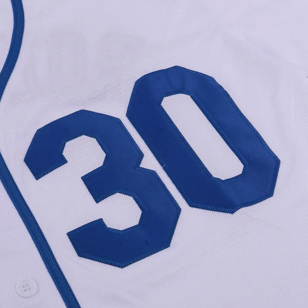 Бейсбольные трикотажные изделия 30 Родригес без названия белые