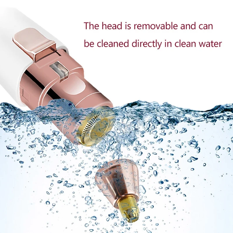 Женское средство для удаления волос 2 в 1 с бровей безболезненное удаление на лице