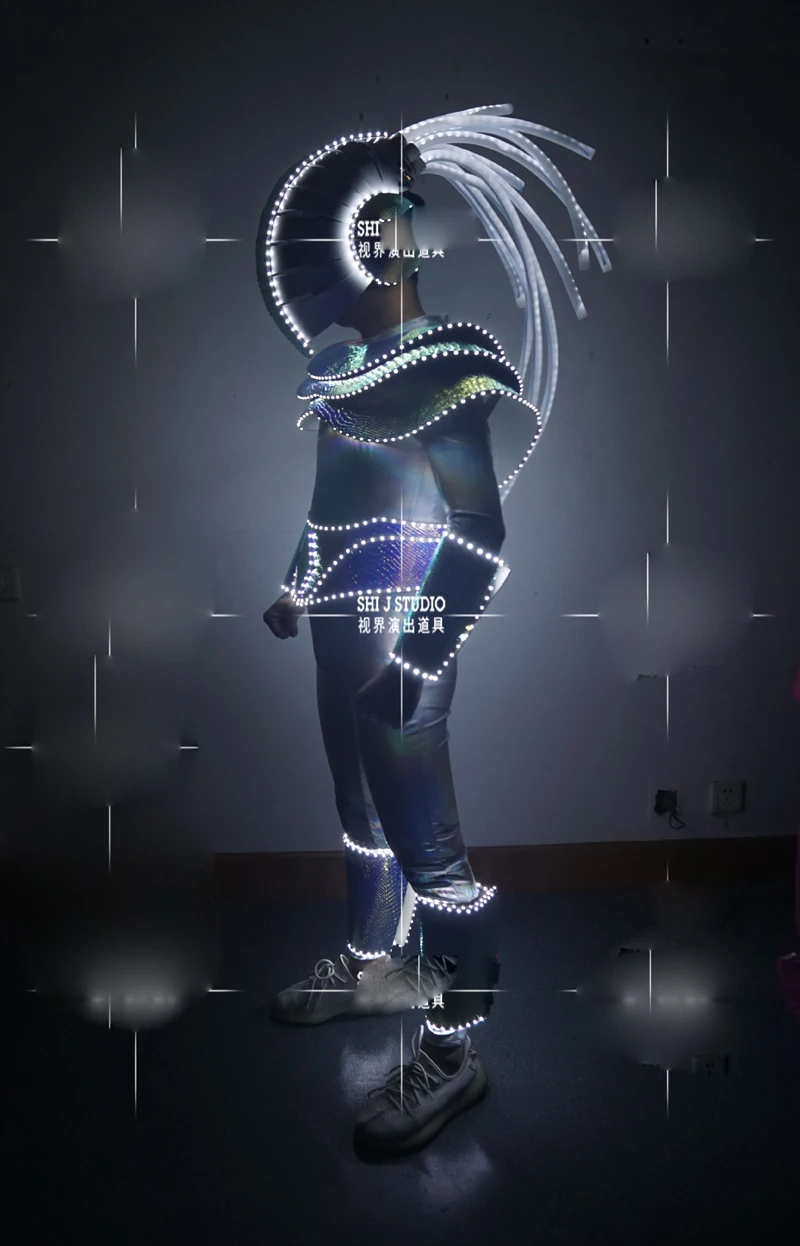 Мужской костюм для мышц танцевальная одежда бара Gogo ночной клуб DS технология