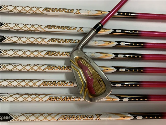 Фирменная Новинка 9 шт. Для женщин 4 звезды Хонма-06 Железный набор клюшки для