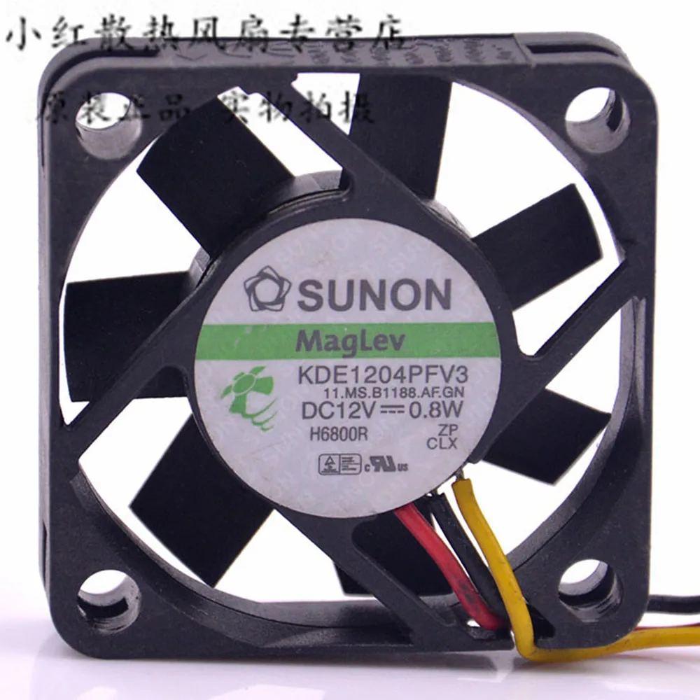 Для sunon KDE1204PFV3 40 мм 4 см 4010 40x40x10 DC 12V 0 8 W серверный инвертор тихий мини микро