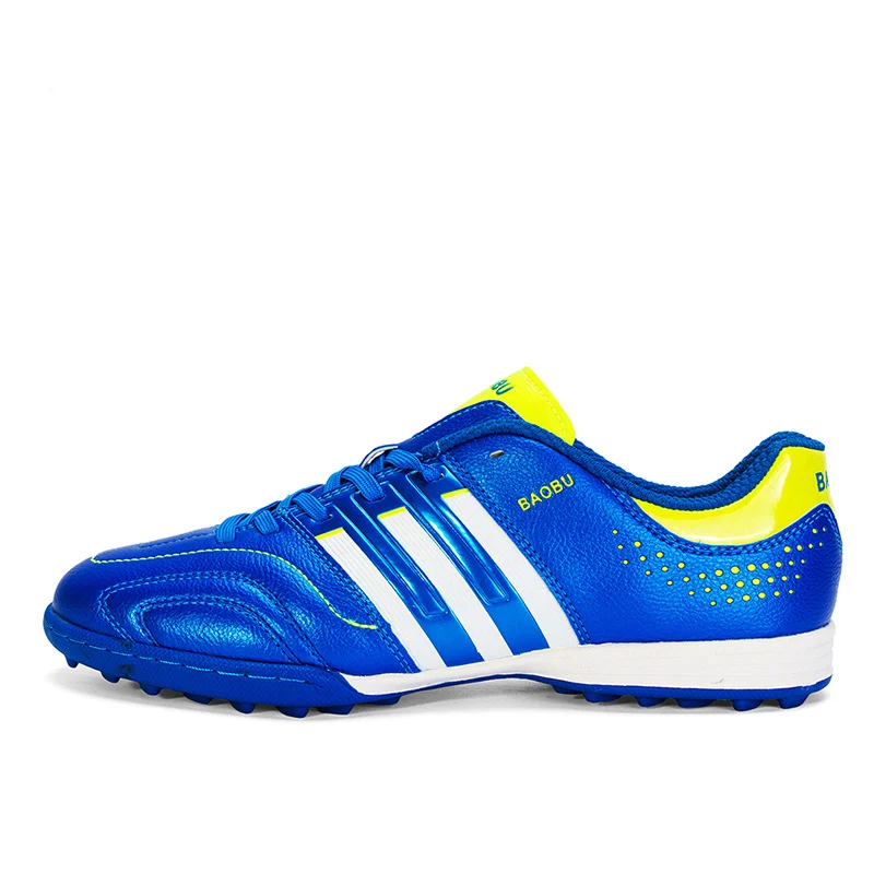 Уличная Мужская футбольная обувь для мальчиков детские бутсы длинные шипы