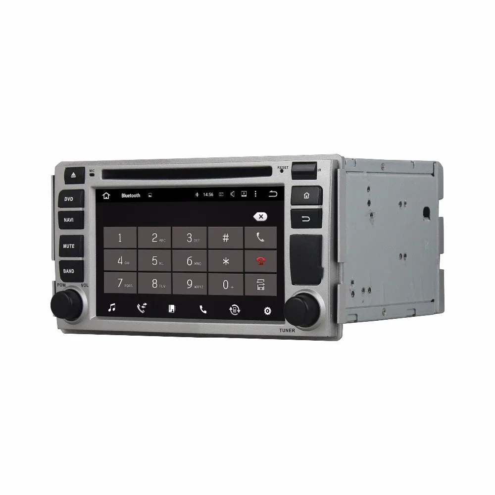 Автомобильный мультимедийный плеер 6 2 дюйма Android 10 0 8 ядер для Hyundai Santa Fe 2005