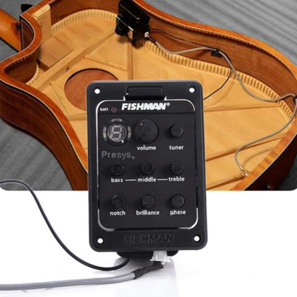 Эквалайзер для акустической гитары Fishman 301 Presys Blend аксессуары запчасти Лидер