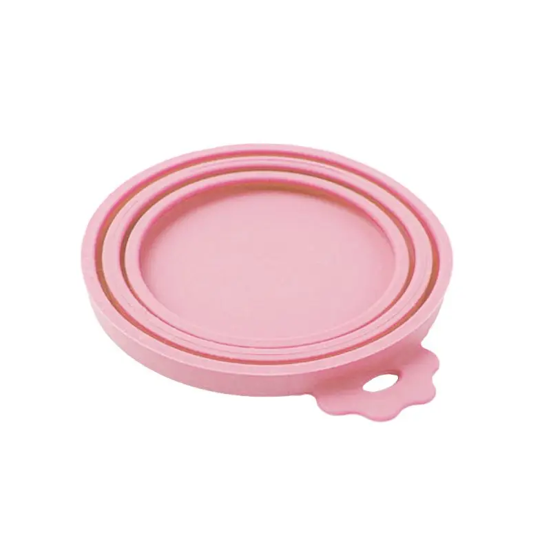 

P82C Portable Silicone Dog Cat Canned Lid Pet Food Cover Eco-friendly Practical Storage Lids Fresh-keeping Covers