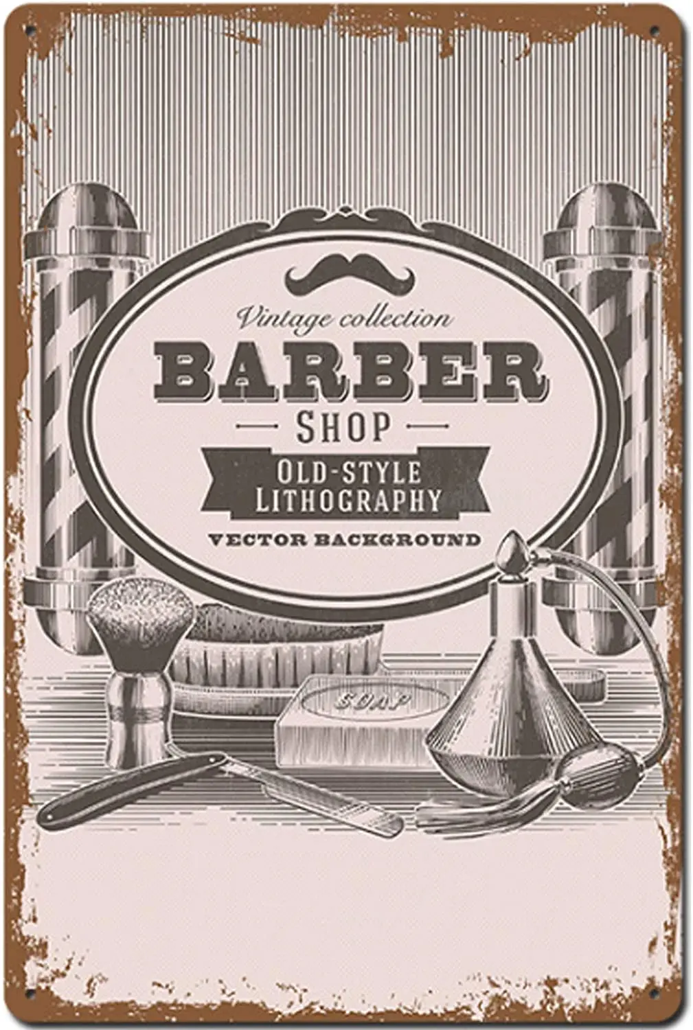 Оригинальный ретро дизайн оловянные металлические знаки настенное искусство |