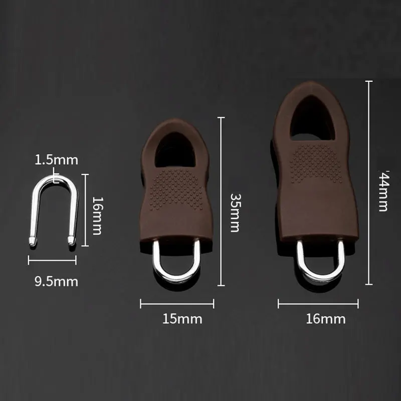 

1PC Clothing Zipper Universal Clothes Accessories Detachable Puller DIY Zipper Detachable Zipper Puller Head Accessories