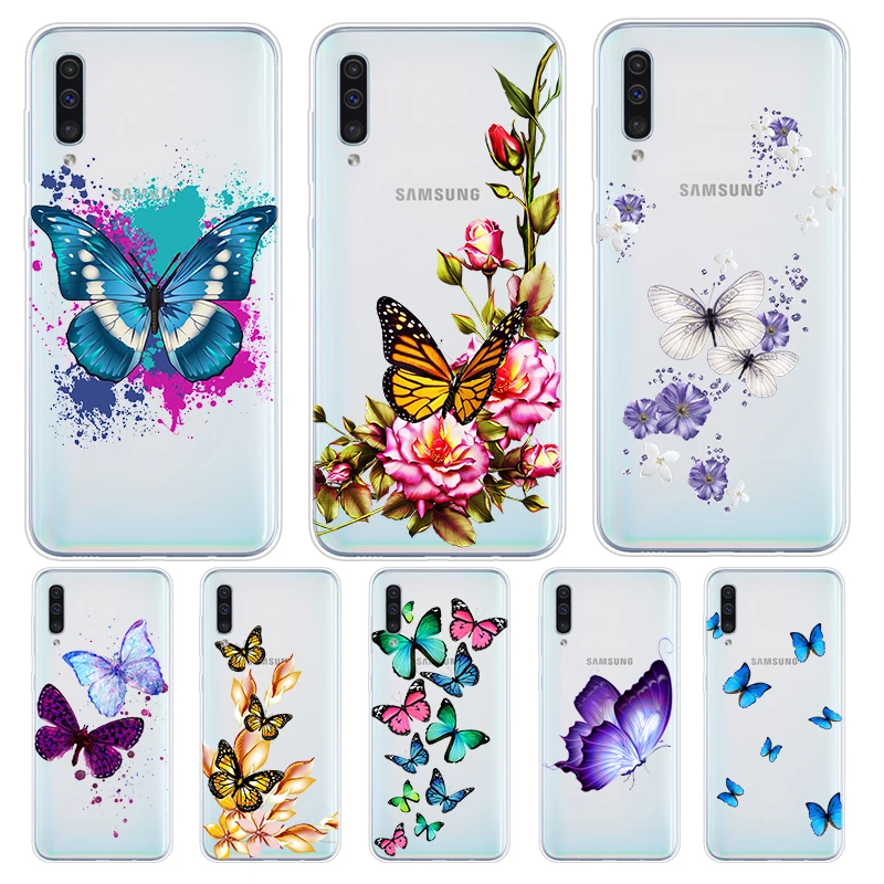 

Beautiful Butterfly For Samsung Galaxy A90 A80 A70 A70S A60 A50 A40 A30 A30S A20S A20E A10 A10E A10S Soft Phone Case