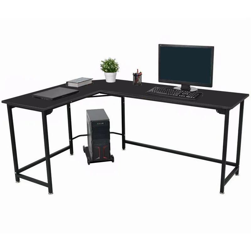 L образный компьютерный стол угловой рабочая станция игровой для дома офиса