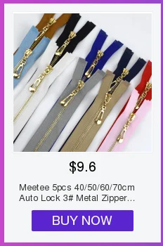3# металлическая молния 40 см/50 см/60 см/70 см, 2 шт/комплект/5 шт. с открытым концом с золотыми зубьями, застежка-молния для пошива сумок кошелек пуховик, куртка, юбка, Костюмы аксессуар