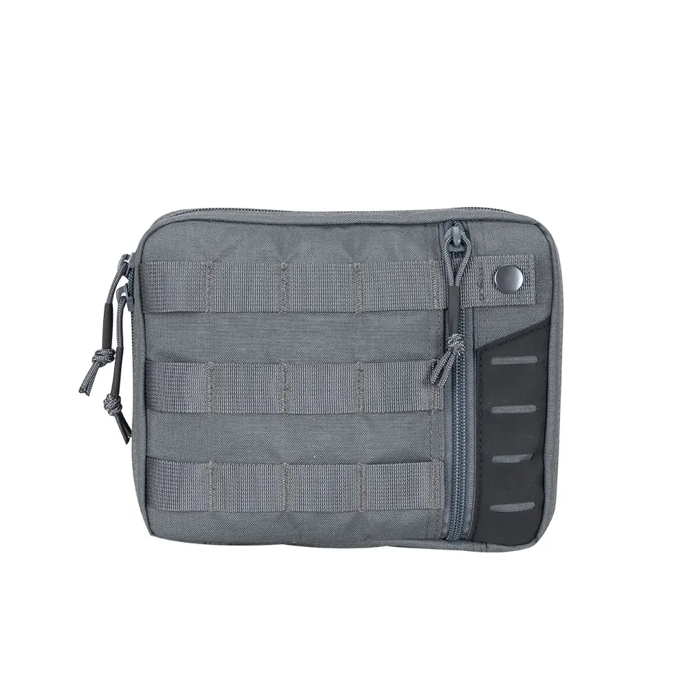 GRAY Отличный Элитный бизань Открытый тактический EDC чехол военный армейский Molle многофункциональные инструменты сумка охотничьи поясные сумки на молнии - Цвет: GRAY