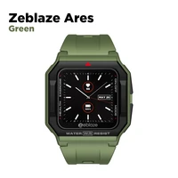 2021 zeblaze ares heart rate tracking smartwatch multi watch face 3 atm 15 days battery life smart watch for ios android