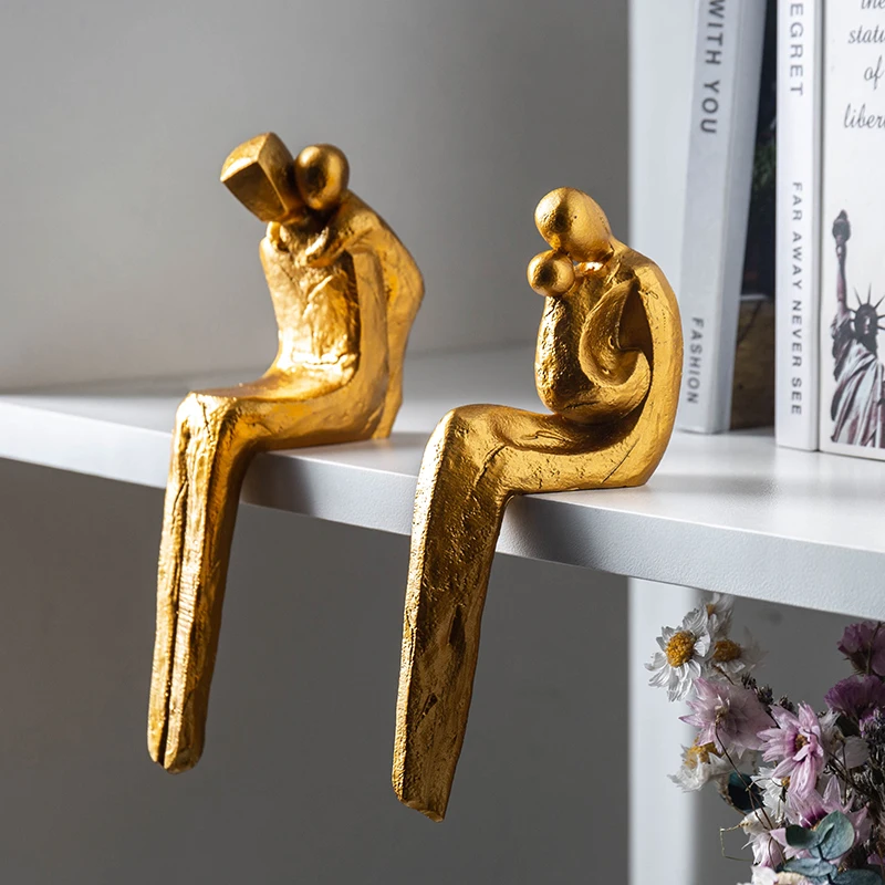 Винный шкаф абстрактные маленькие фигурки креативные американские украшения