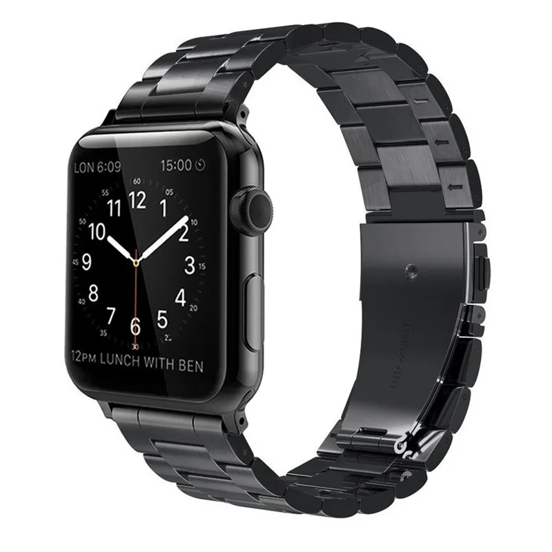 Новейший браслет 2019 42 мм 38 Metall Edelstahl для Apple выделяющегося ремешка 40 44 эрзац