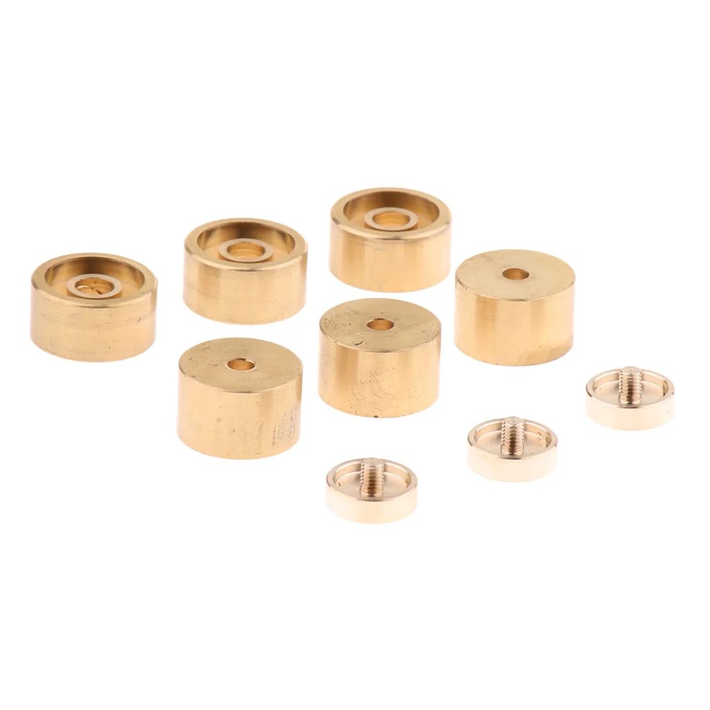 

1 Set Trumpet Valve Finger Buttons Trumpet Parts Accessories Musical Instrument Accessories for Trumpet -Golden