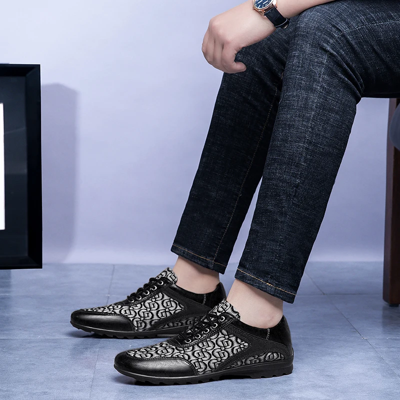 Брендовая мужская обувь для игры в гольф большой Размеры 37-48 кожа открытый