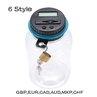 piggy bank counter coin electronic digital lcd counting coin money saving box jar coins storage box for euro gbp money