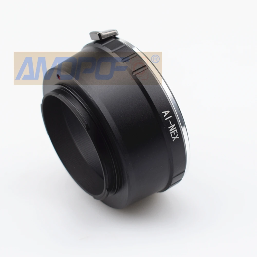 Адаптер Amopofo AI NEX для объектива Nikon AI/AIS Sony E 5 5R 5T 6 7camera lens adapter sony nikon lens adapternex nikon