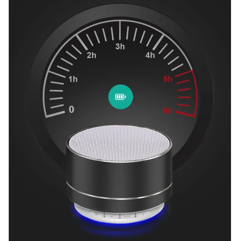 

A10 Wireless Bluetooth Audio Small Steel Cannon Subwoofer Mini Portable Gift Card Bluetooth Speaker