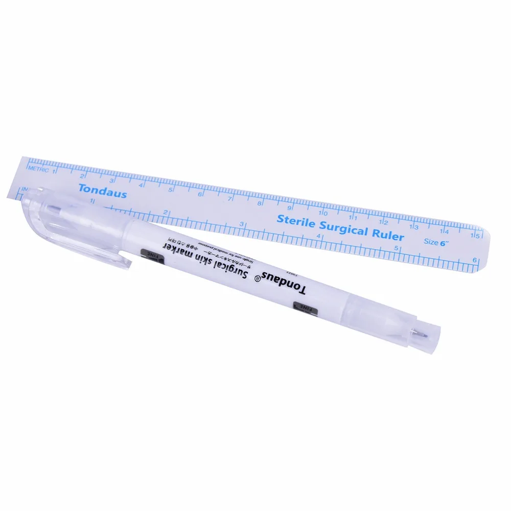 1 Набор Хирургических маркеров для кожи инструмент тату пирсинга Перманентный