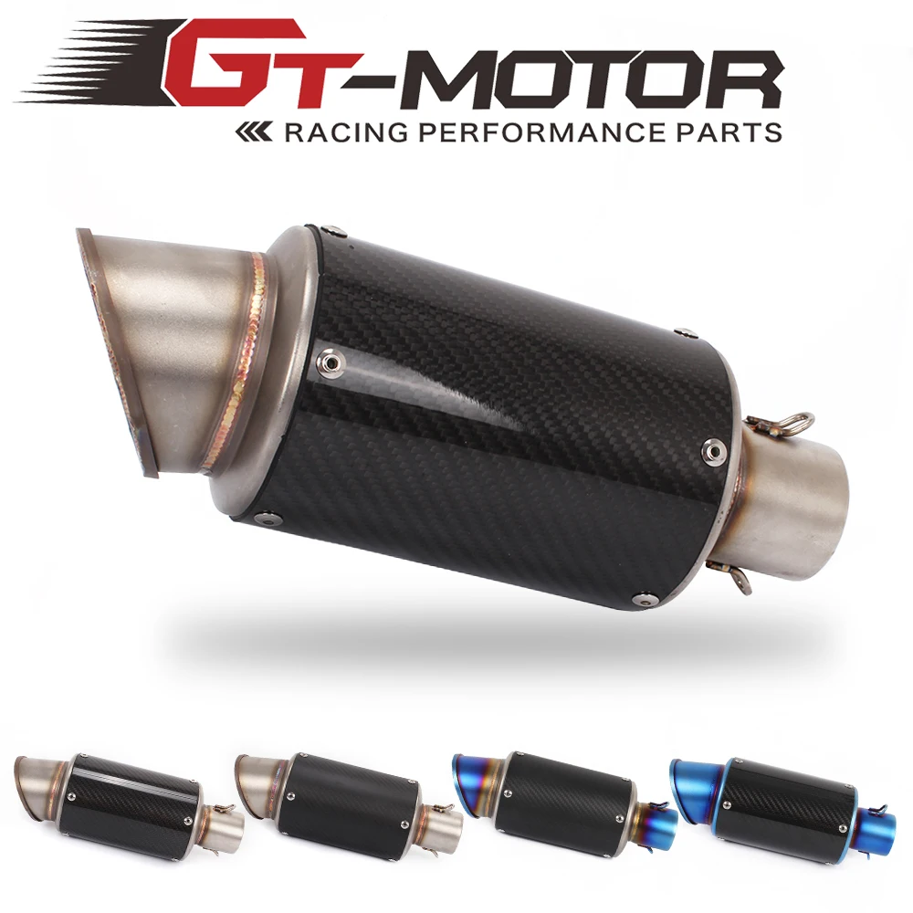 GT Motor новая выхлопная труба для мотоцикла 36 51 мм глушитель из углеродного волокна