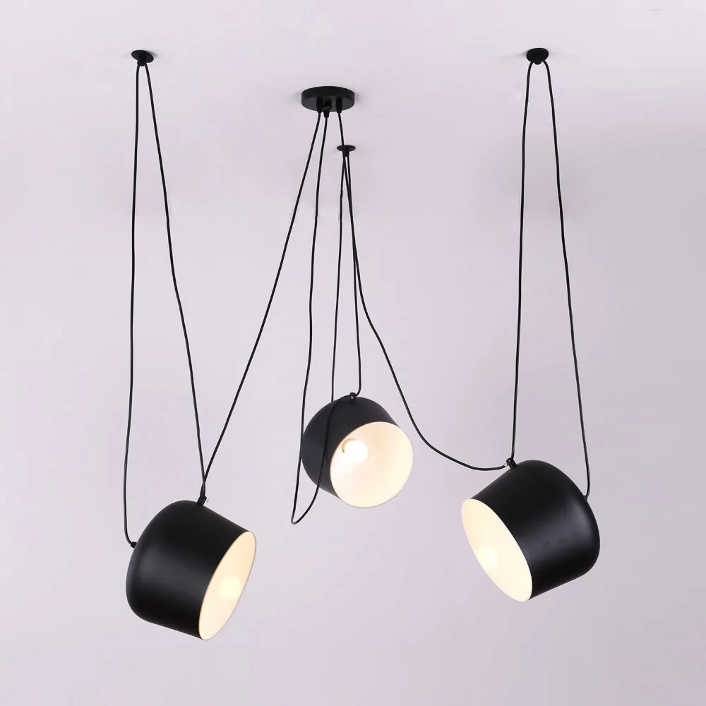 

Industrial Spider Custom Pendant Modern Lights for Diving Room Restaurants Kitchen Pendant Lamps E27 Fixtures LED Hanging Lamp