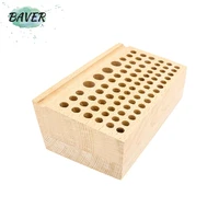 baver leather craft wooden stand holder holding organiser for 76 punch stamp tool