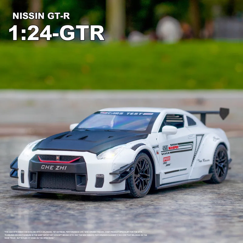 1:24 Nissan Skyline Ares GTR R35 Литые и игрушечные автомобили металлическая Игрушечная модель