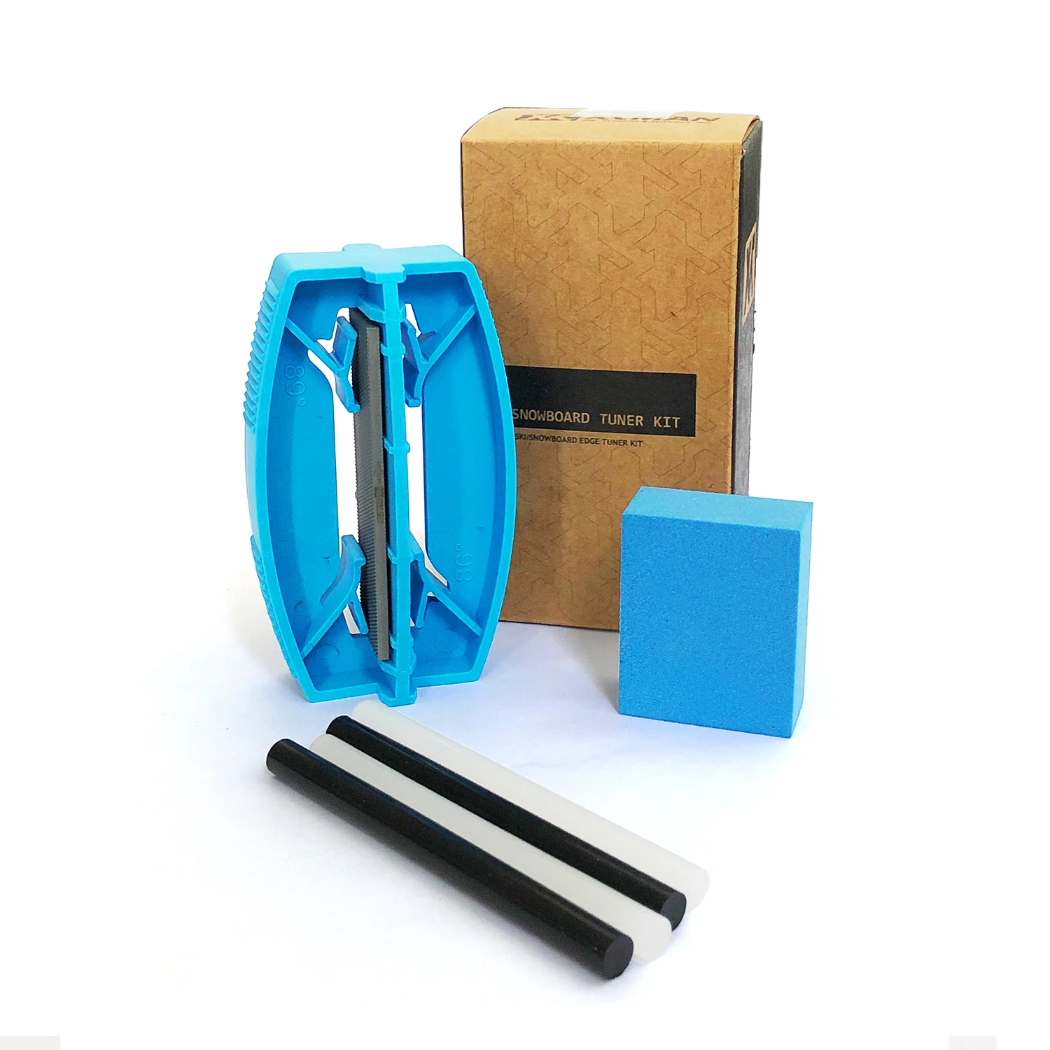 XCMAN полный лыжный Snowbaord край уход тюнер в комплекте сбоку угол инструмент + резина