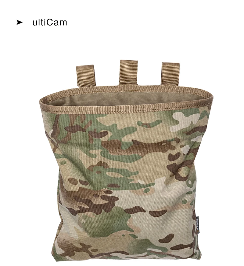 IDOGEAR MOLLE Magazine Dump Pouch Тактический Магнитный Drop Pouch Recycling Bag сумка для хранения 3550